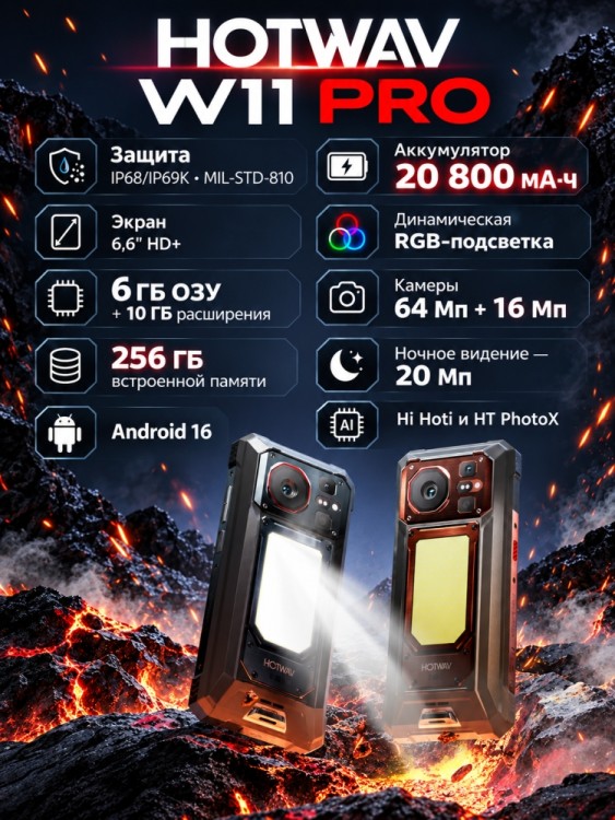 Смартфон Hotwav W11 Pro