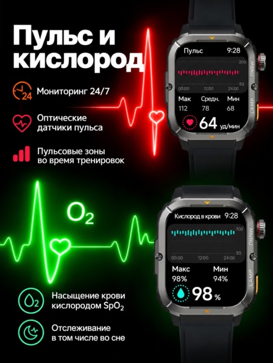 Умные часы AGM Watch Legion 3