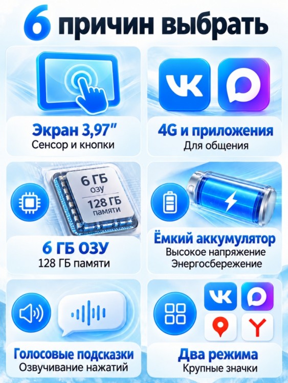 Android-телефон Uniwa DOOV R70 4G (6+128GB) (без камер)