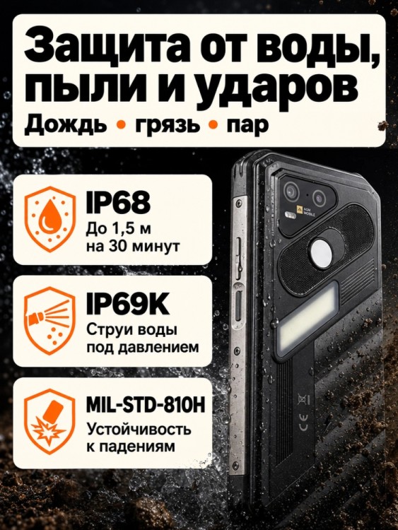 Смартфон AGM X7