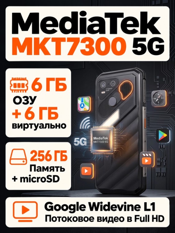 Смартфон AGM X7
